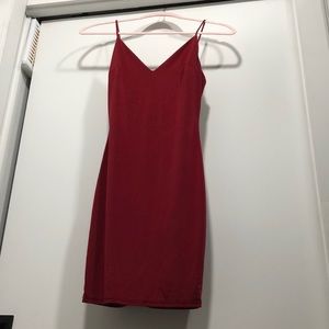 Fashionnova red dress - Small